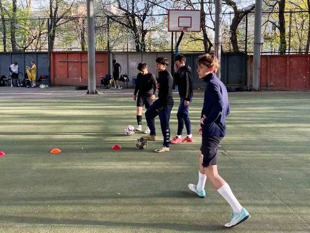 Відпрацьовування тактики гри під керівництвом Чистуха М.